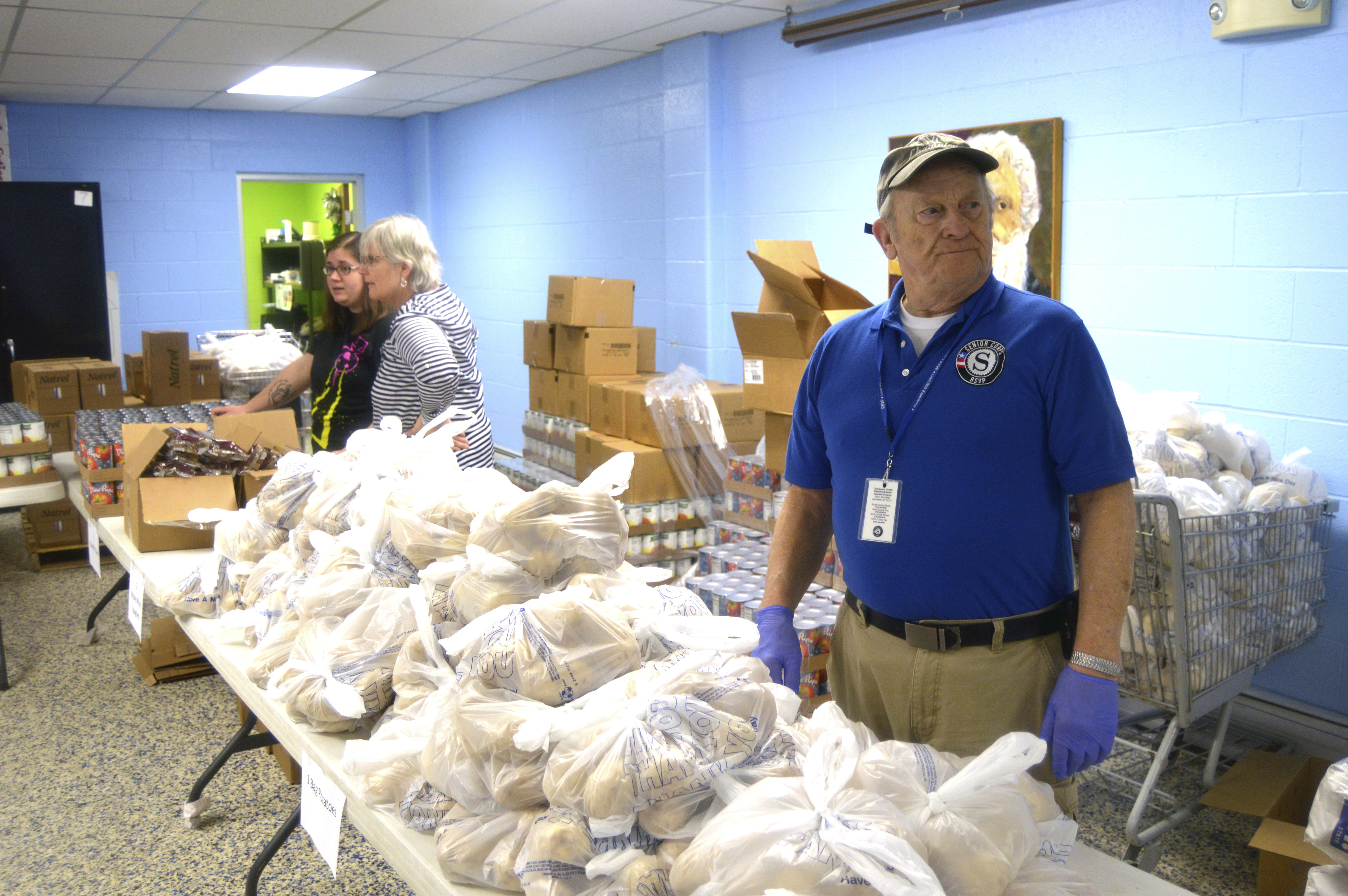 Jamestown Salvation Army, Food Bank of WNY team up for food