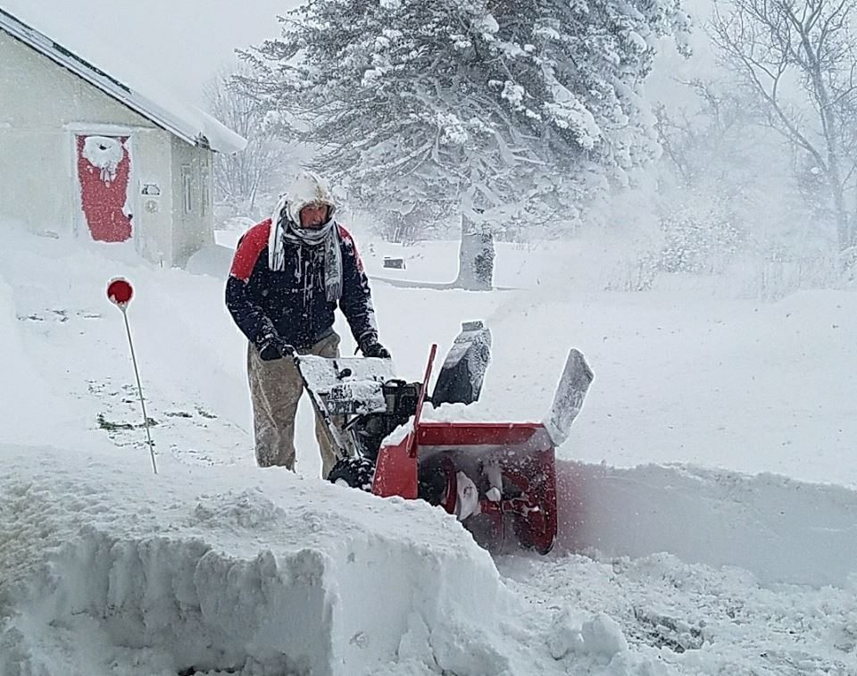 Storm Dumps Heaps Of Snow In Some Places; Mayville Issues Travel