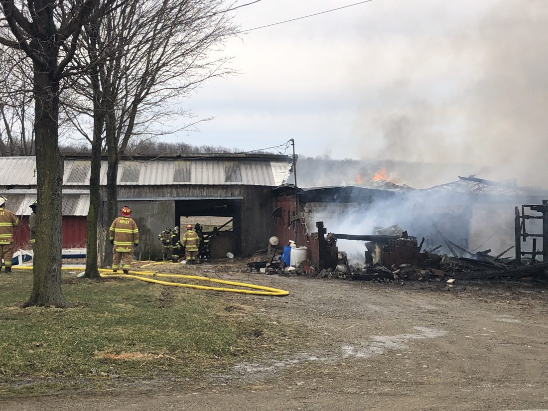 UPDATE Barn Destroyed In Ripley Fire News, Sports, Jobs Post Journal
