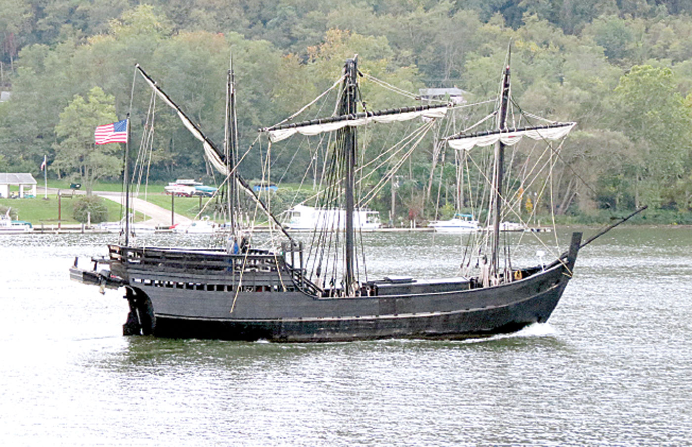 Columbus’ ships passing through today News, Sports, Jobs The Review