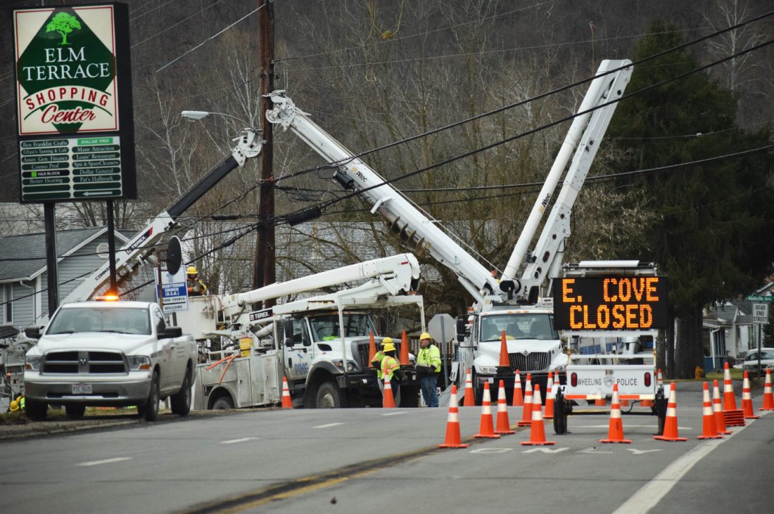 Accident Leads to Power Outage in Elm Grove Area of Wheeling News