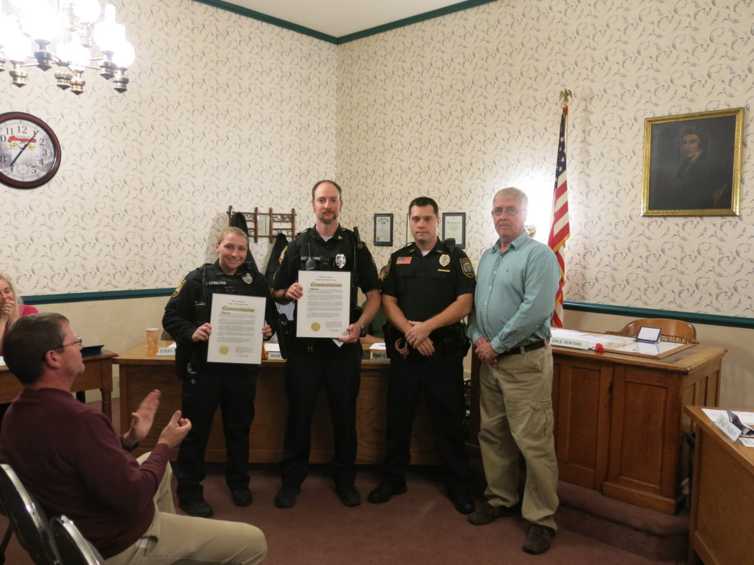Village of Barnesville Police Officers Honored for Lifesaving Acts News, Sports, Jobs The