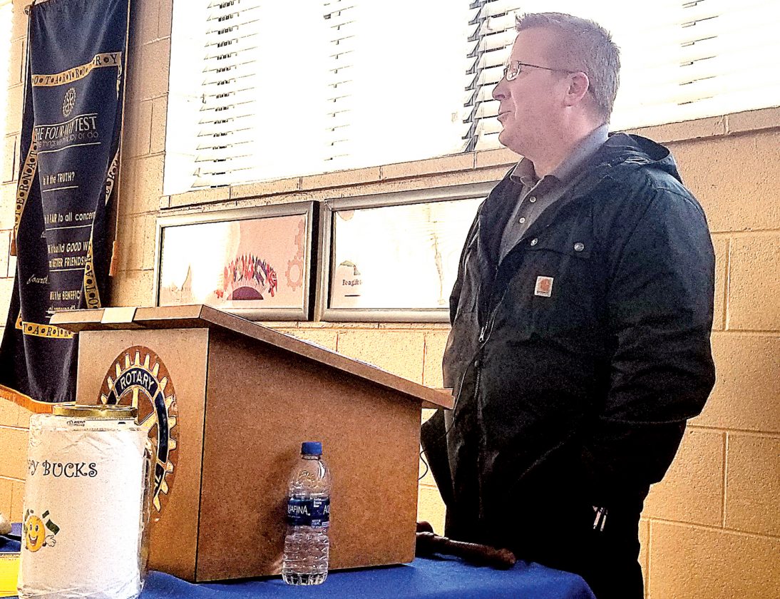 Chief Galloway talks LEAD program with Elkins Rotarians News, Sports