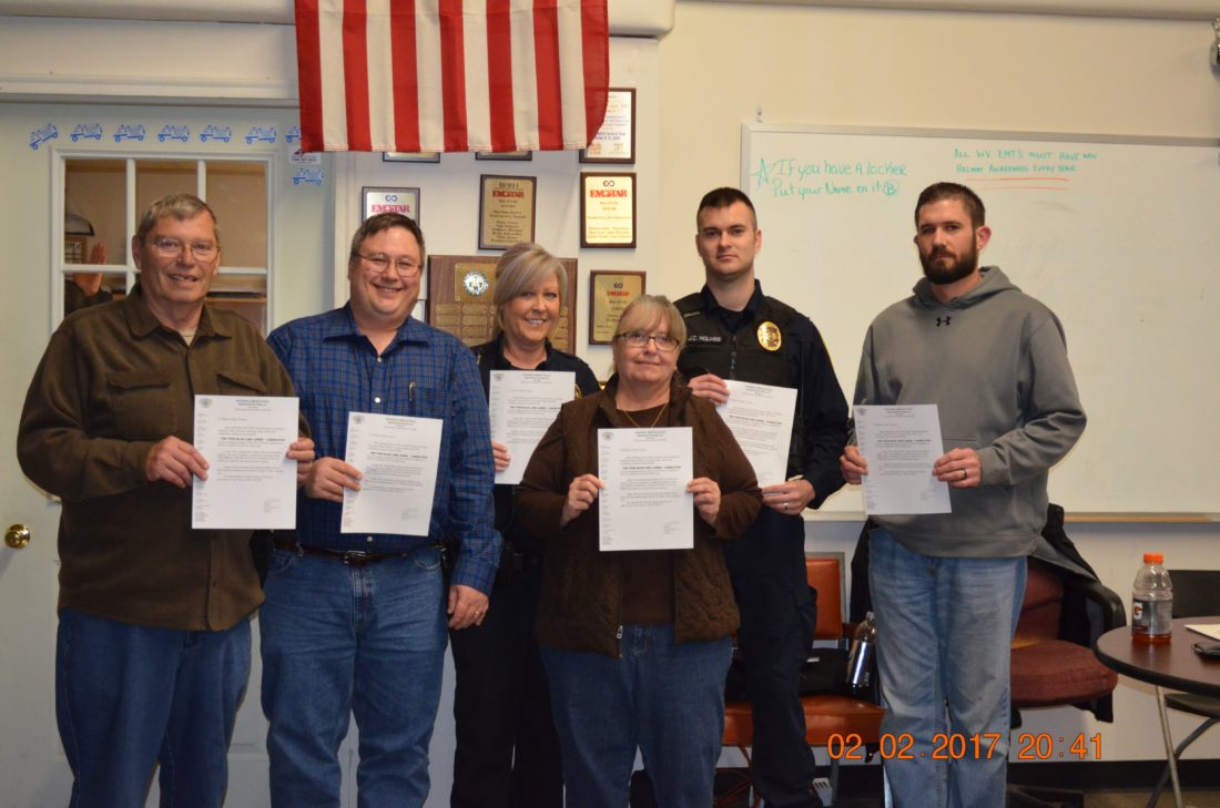 Martins Ferry FOPA recognized News, Sports, Jobs The Times Leader