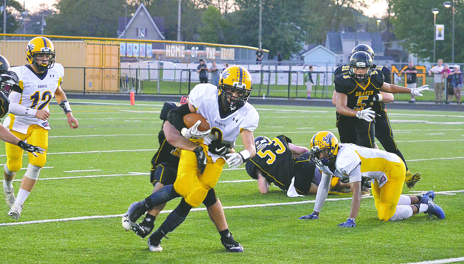 Iroquois’ rushing attack too much as Eisenhower drops Region 3 battle