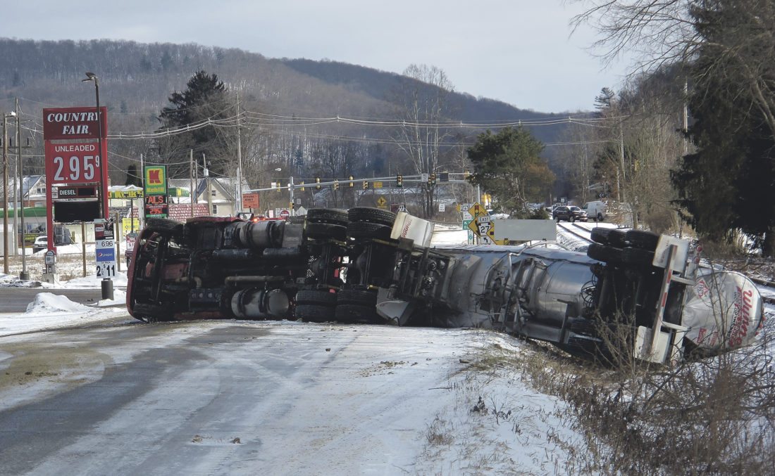 Tanker crash closes Rt. 6 News, Sports, Jobs Times Observer