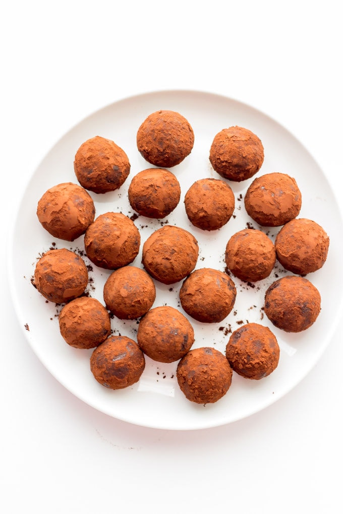 Healthy Chocolate Rum Balls One Clever Chef
