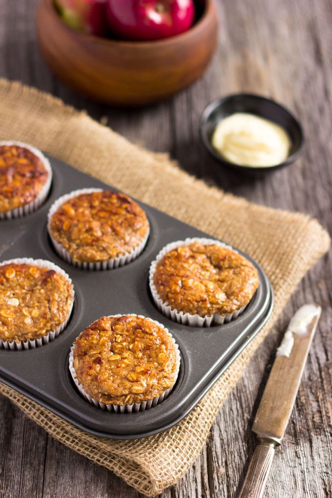 Apple Protein Muffins One Clever Chef