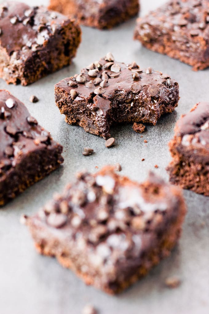 Black Bean Protein Brownies One Clever Chef