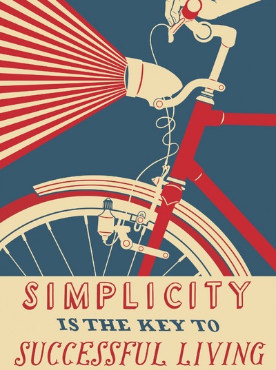 Simplicity is the key to successful living