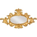 Oval Scroll Mirror 42  W