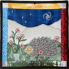 Quilted tiggy postcard