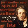 Bulwer-Lytton's portrait - snowflake author
