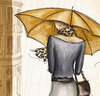 girl with umbrella by ingrid