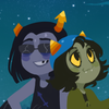 Meowrails~ (Nepeta and Equius stargazing)