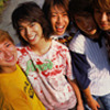 Arashi: five bandmates all squeezed together