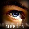 Merlin's eye with "Merlin" below by Claddagh Girl