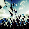 Ring Mirror Installation by Arnaud Lapierre at Place Vendôme, Paris