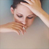 kristen stewart smoking in the bath