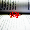 icon by lj user gilkurtis; flowers on an open book