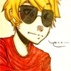 Homestuck - Dave Strider. Icon by appearify @ lj