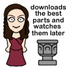 Nimueh: "download the best parts to watch later"