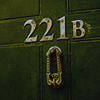 shot of 221b door number by lishaney