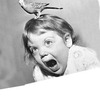 THERE'S A BIRD ON MY HEAD.