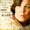 Have you ever tried NOT writing slash?