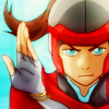 Korra practices her firebending
