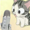 that strange object is meant to be a microphone...
