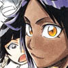 My online 'face' is Yoruichi from Bleach atm.