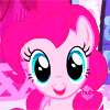 Curious and happy Pinkie Pie from MLP:FiM