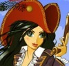 Black haired pirate