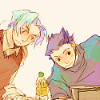 soft, cheerful watercolour Ace Attorney fanart