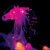 Horse from the cover of Knights of Cydonia by Muse