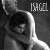 Manip of Clark and Lex from Smallville, embracing.