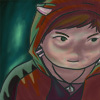 a drawing of me as an ecstatic Ravenclaw