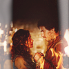 Merlin and fire dragon
