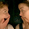 A laughing Jane Austen from Miss Austen Regrets