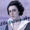 image of romaine brooks; text "lila futuransky"