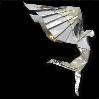 A picture of the origami model called 'Daedalus'