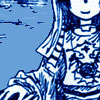 Sasarai in blue