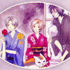 Natsume Yuujinchou OT3 icon by misako_chan on LJ
