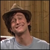joseph gordon-levitt wearing a silly grin