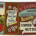 St. George Corned Mutton label