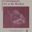 "Recent &amp; Contemporary Art at the Hocken" Hocken Library exhibition poster
