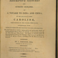 The oriental voyager [title page].