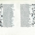 ‘The Miller’s Tale’, vellum sheet from  The Canterbury Tales