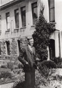 J. E. Holloway in Botanic Garden